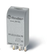 FINDER 99.02.0.024.98 modul LED_V, 6-24V AC/DC
