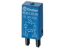 FINDER 99.80.0.060.09 modul RC, 28-60V AC/DC