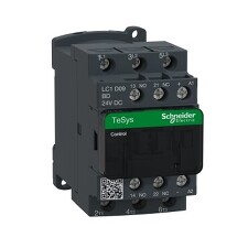SCHNEIDER LC1D09BD Stykač 9A 1"Z" +1"V" 24VDC, s odruš.modulem
