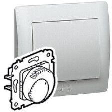 LEGRAND 775685 Galea Life, termostat standard hliník