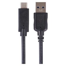EMOS SM7021BL Kabel USB 3.0 A/M - Kabel USB 3.1 C/M 1m černá