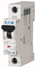 EATON 279124 FAZ-C4/1-DC jistič pro DC  10kA