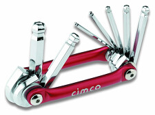 CIMCO 110596 Sada inbusových klíčů SW 2,5 - 10 mm (7 ks)