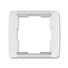ABB 3901E-A00110 01, ELEMENT Rámeček jednonásobný; bílá/ledová bílá