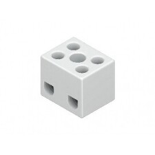 WERIT 120402 Svorkovnice přístrojová 2x6mm2, speciální plast 220°C bílá