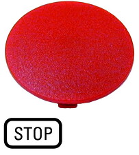 EATON 218281 M22-XDP-R-GB0 Tlačítková výplň do hřibového tlačítka, STOPP, červená
