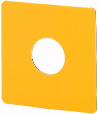EATON 231181 M22-XYK-* Označ. štítek nouzového zastavení,IP66,50×50, individuální popis