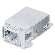 ABB R302780 Zásuvka RJ 45-8 Cat. 5e stíněná (R&De Masssari) - do nosné masky ,šedá
