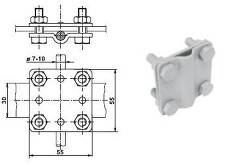 TREMIS V120 / SR 3b ( FeZn ) svorka páska-drát