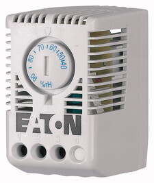 EATON 167267 HYG Hygrostat / Termostat pro regulaci vlhkosti/teploty v rozváděči, reléový 