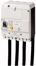 EATON 104607 NZM1-4-XFI300R Chráničová spoušť pro NZM1, 4pól, boční montáž 125A, 0.3A, AC