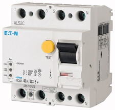 EATON 167898 FRCdM-63/4/03-G/B Digitální proudový chránič FRC, 4-pólový 0,3A 63A G/B